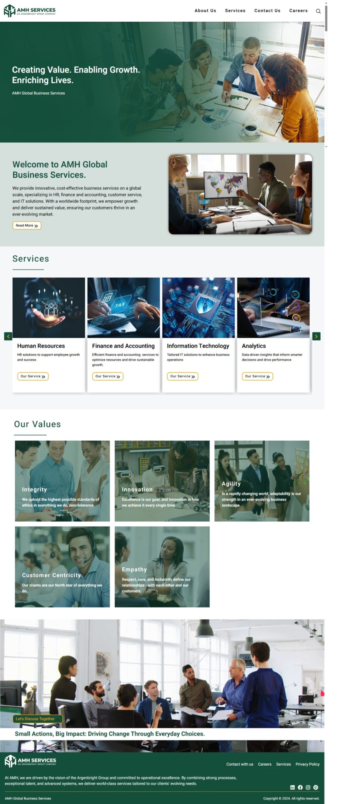 AMH GBS full page screenshot