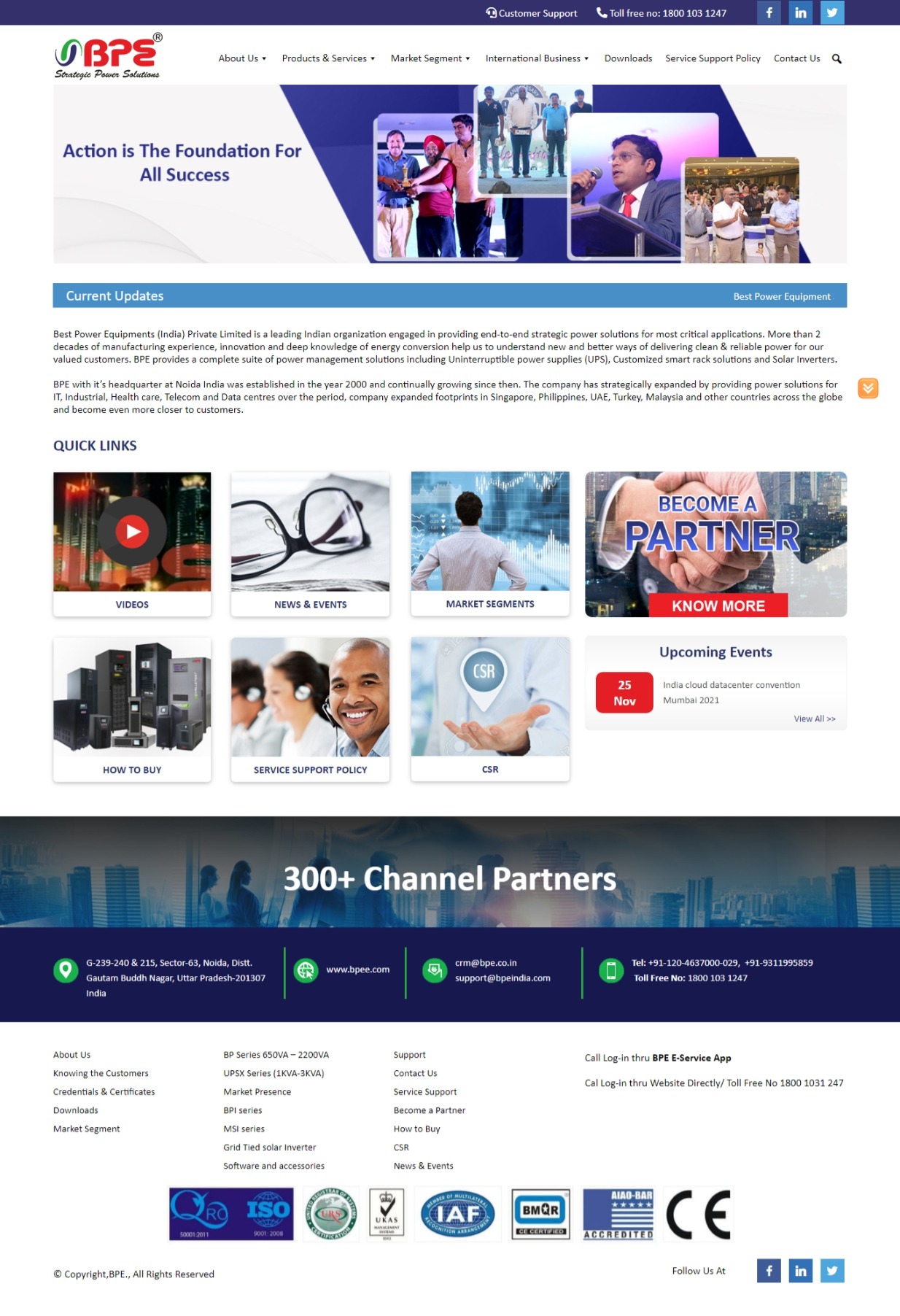 BPE full page screenshot