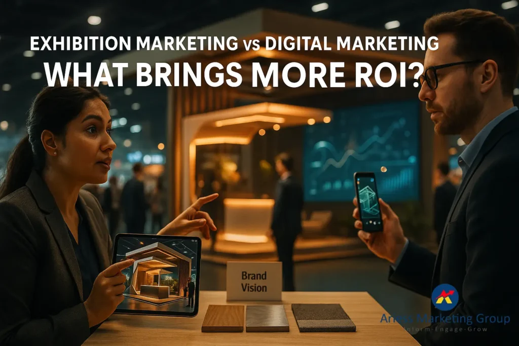 Exhibition Marketing vs Digital Marketing: The Ultimate ROI Comparison